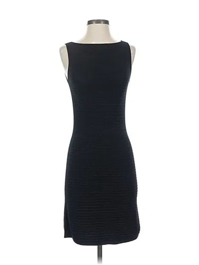 Pre-owned Theory Cocktail Dress In Black