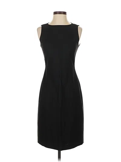 Pre-owned Theory Cocktail Dress In Black