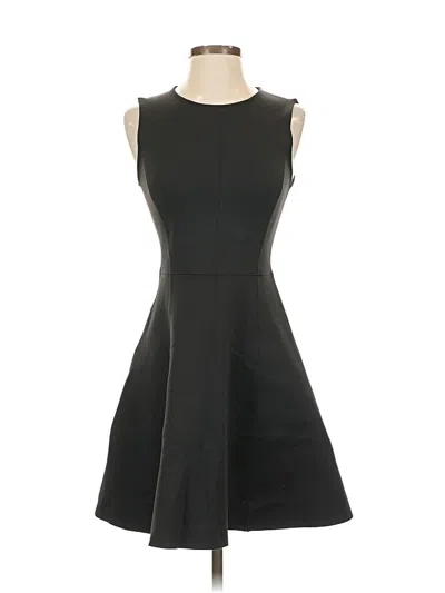 Pre-owned Theory Cocktail Dress In Black
