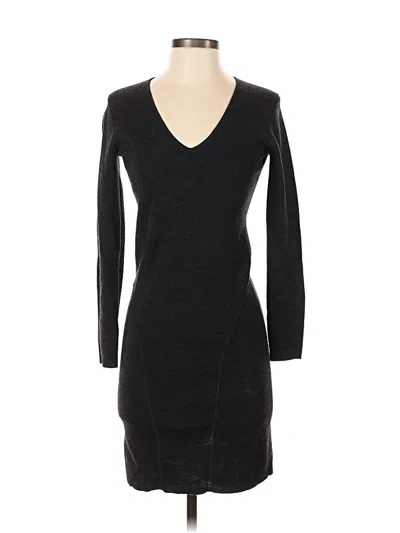 Pre-owned Theory Cocktail Dress In Black