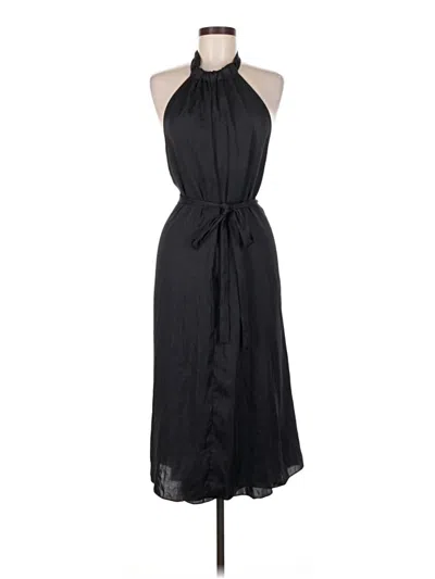 Pre-owned Theory Cocktail Dress In Black