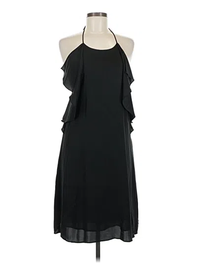 Pre-owned Theory Cocktail Dress In Black
