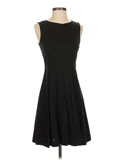 Pre-owned Theory Cocktail Dress In Black