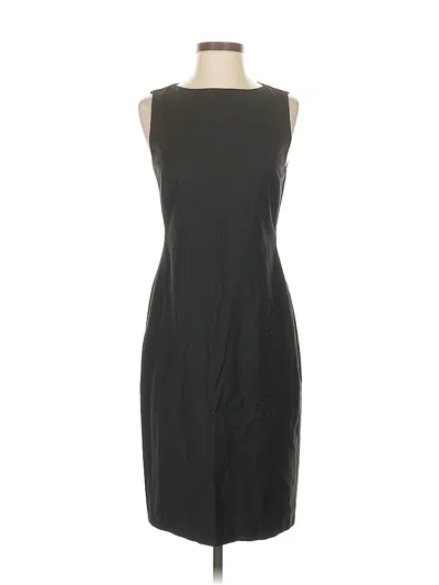 Pre-owned Theory Cocktail Dress In Black