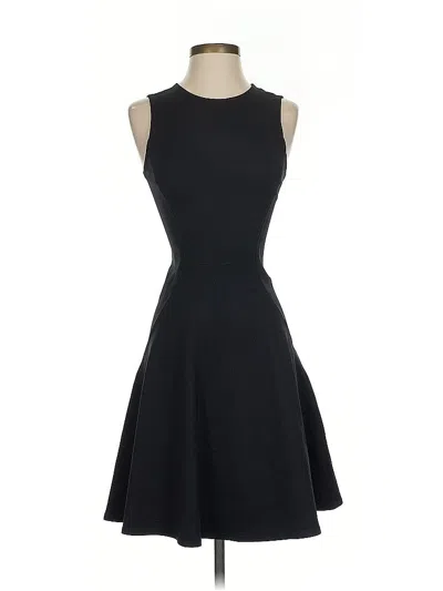 Pre-owned Theory Cocktail Dress In Black