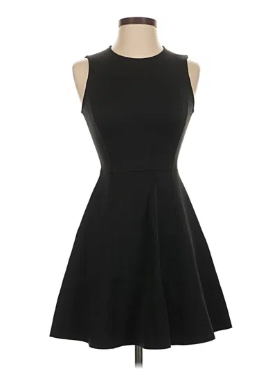 Pre-owned Theory Cocktail Dress In Black