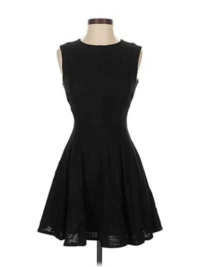 Pre-owned Theory Cocktail Dress In Black