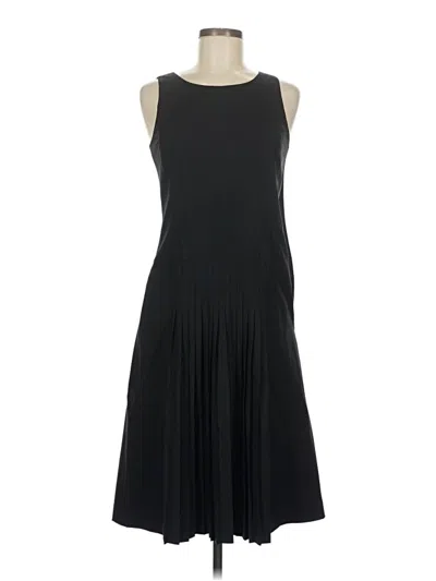 Pre-owned Theory Cocktail Dress In Black
