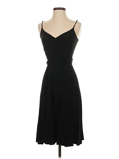 Pre-owned Theory Cocktail Dress In Black