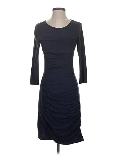 Pre-owned Theory Cocktail Dress In Black