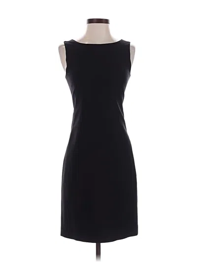 Pre-owned Theory Cocktail Dress In Black
