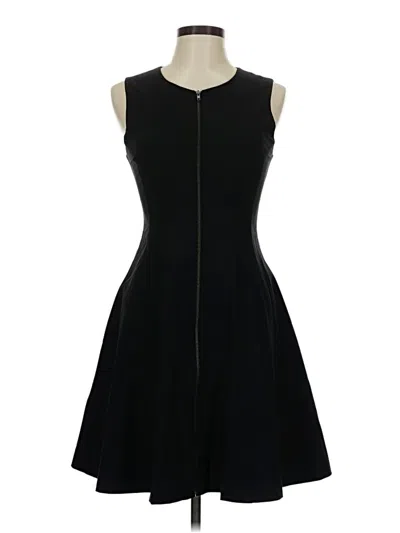 Pre-owned Theory Cocktail Dress In Black