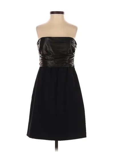 Pre-owned Theory Cocktail Dress In Black