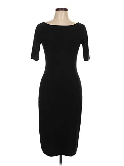 Pre-owned Theory Cocktail Dress In Black