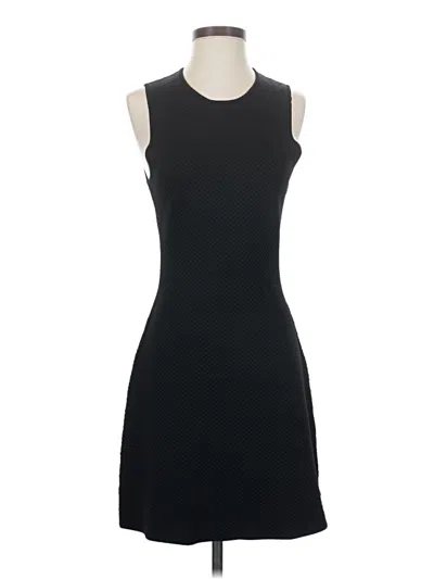 Pre-owned Theory Cocktail Dress In Black
