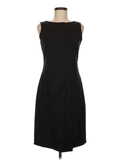Pre-owned Theory Cocktail Dress In Black