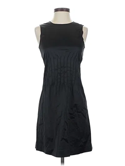 Pre-owned Theory Cocktail Dress In Black