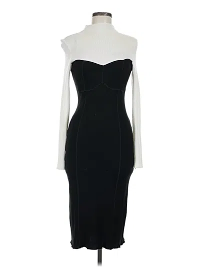 Pre-owned Theory Cocktail Dress In Black
