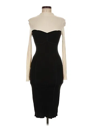 Pre-owned Theory Cocktail Dress In Black
