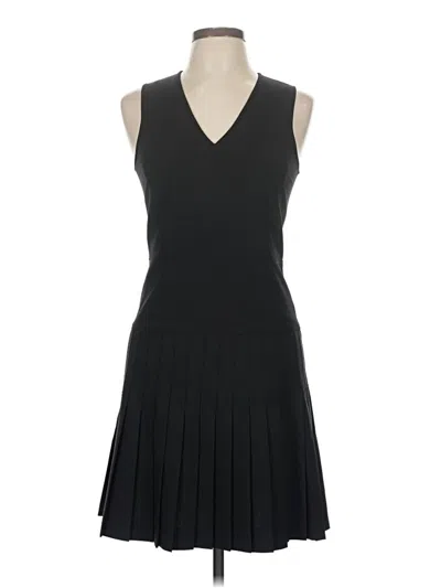 Pre-owned Theory Cocktail Dress In Black