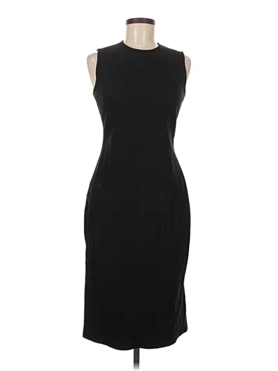 Pre-owned Theory Cocktail Dress In Black