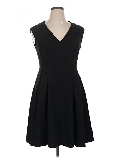 Pre-owned Theory Cocktail Dress In Black