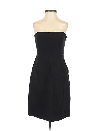 Pre-owned Theory Cocktail Dress In Black