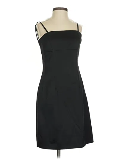 Pre-owned Theory Cocktail Dress In Black