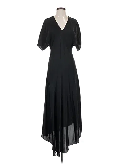 Pre-owned Theory Cocktail Dress In Black