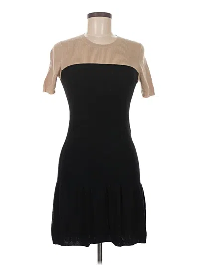 Pre-owned Theory Cocktail Dress In Black