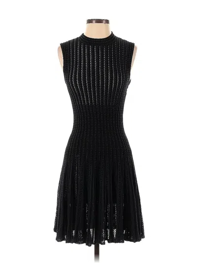 Pre-owned Theory Cocktail Dress In Black