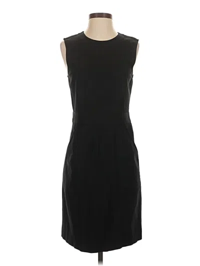 Pre-owned Theory Cocktail Dress In Black