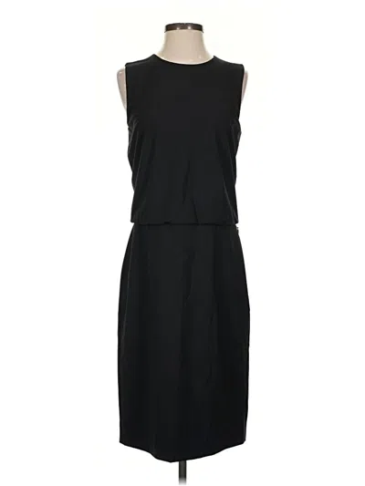 Pre-owned Theory Cocktail Dress In Black