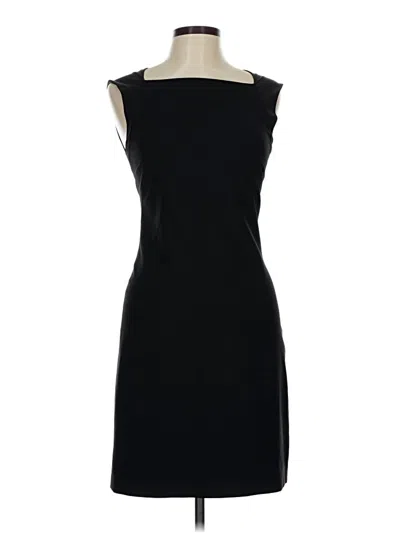 Pre-owned Theory Cocktail Dress In Black