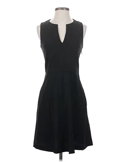 Pre-owned Theory Cocktail Dress In Black