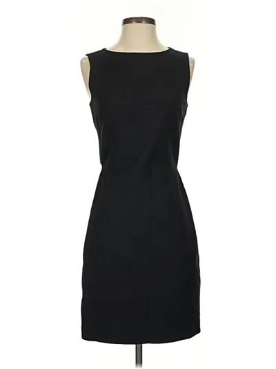 Pre-owned Theory Cocktail Dress In Black
