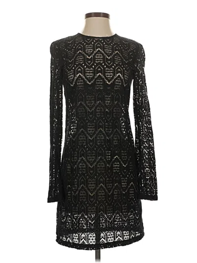 Pre-owned Theory Cocktail Dress In Black