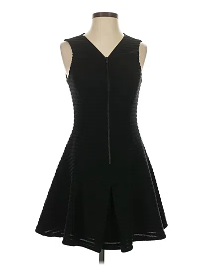 Pre-owned Theory Cocktail Dress In Black