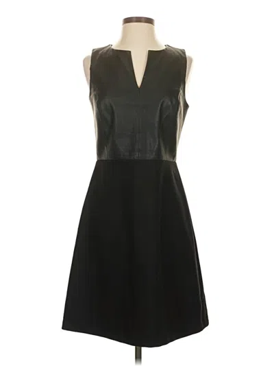 Pre-owned Theory Cocktail Dress In Black