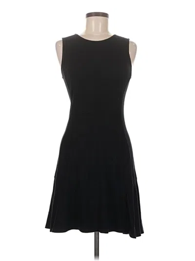 Pre-owned Theory Cocktail Dress In Black