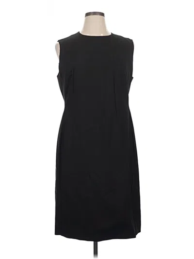 Pre-owned Theory Cocktail Dress In Black