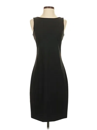 Pre-owned Theory Cocktail Dress In Black