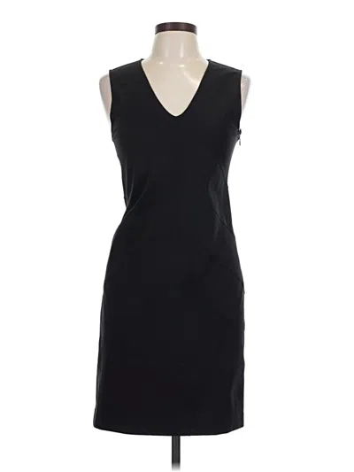 Pre-owned Theory Cocktail Dress In Black
