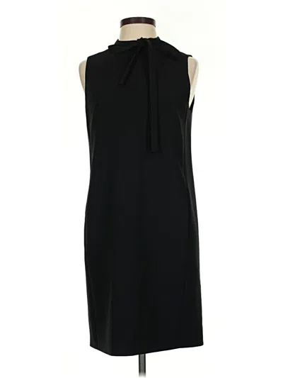 Pre-owned Theory Cocktail Dress In Black