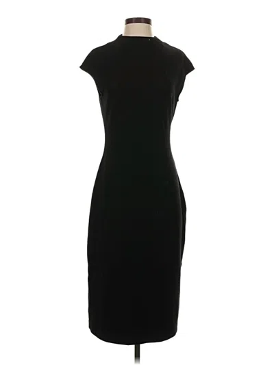 Pre-owned Theory Cocktail Dress In Black
