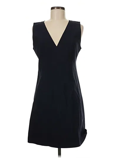 Pre-owned Theory Cocktail Dress In Black