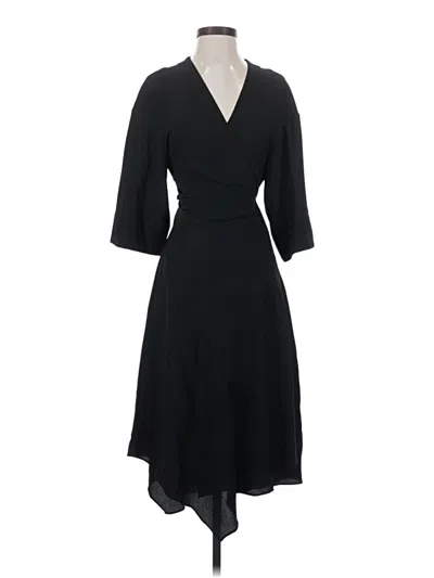 Pre-owned Theory Cocktail Dress In Black