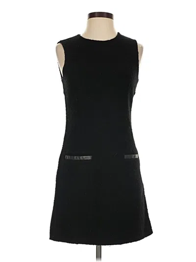 Pre-owned Theory Cocktail Dress In Black