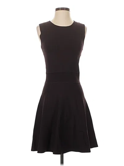 Pre-owned Theory Cocktail Dress In Black