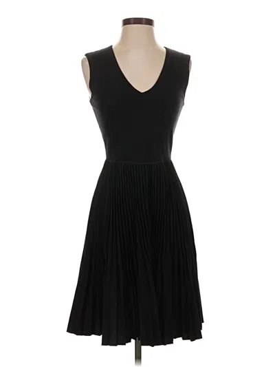 Pre-owned Theory Cocktail Dress In Black